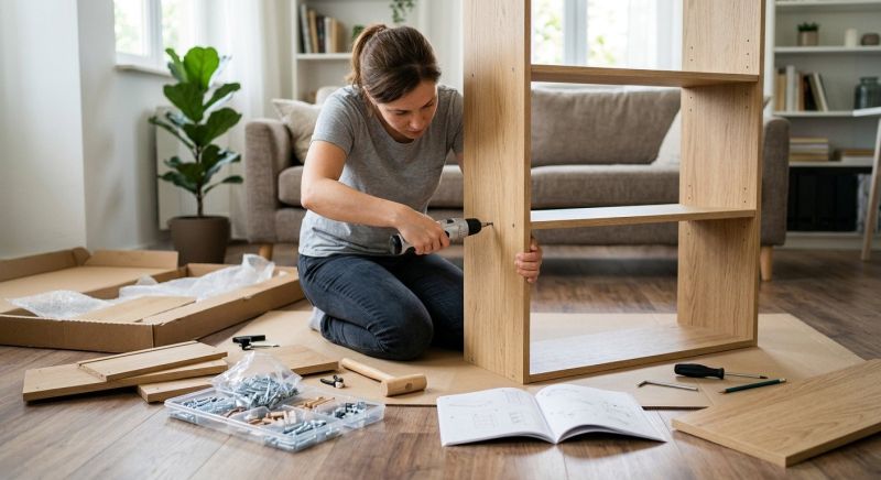 Bookshelf Assembly in Overland Park, KS