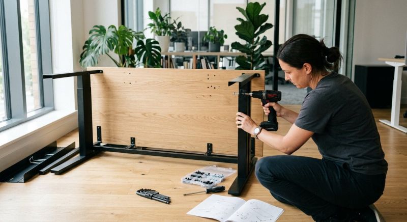 Office Desk Assembly in Olathe, KS