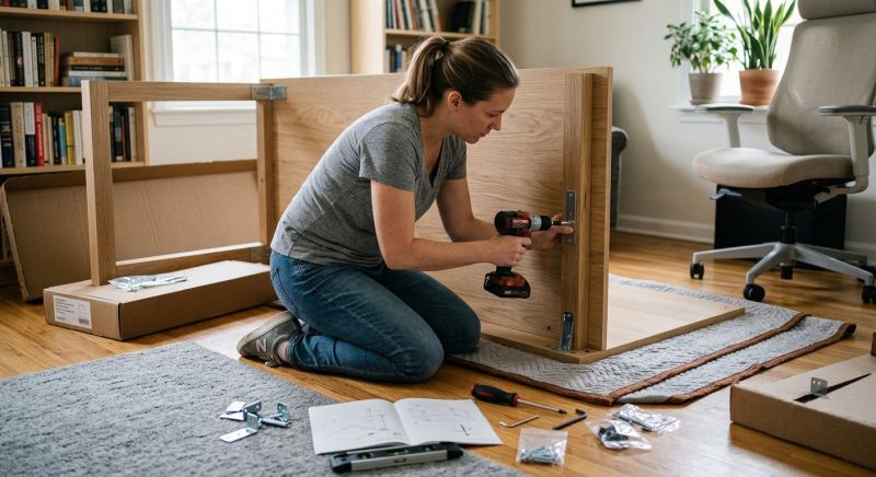 Office Desk Assembly in Denver, CO