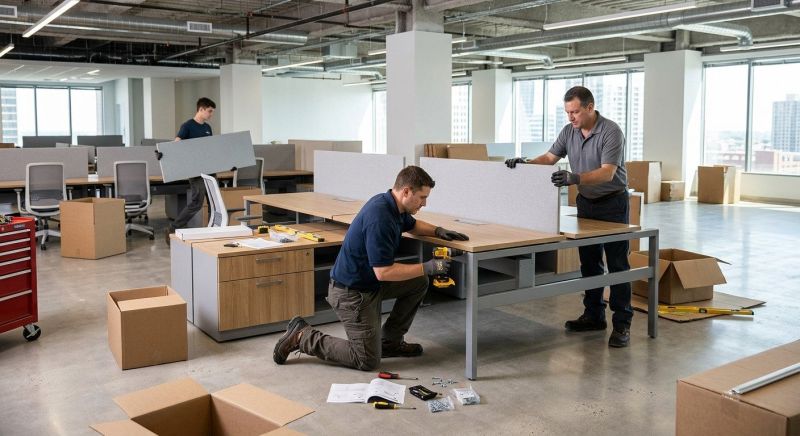 Office Desk Assembly in Denver, CO