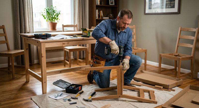 Wood Furniture Assembly in Alpharetta, GA