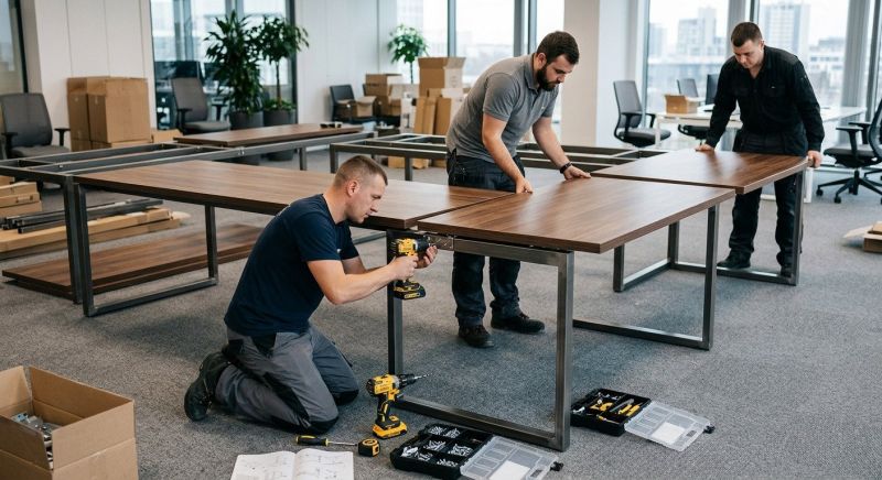 Game Table Assembly in Littleton, CO